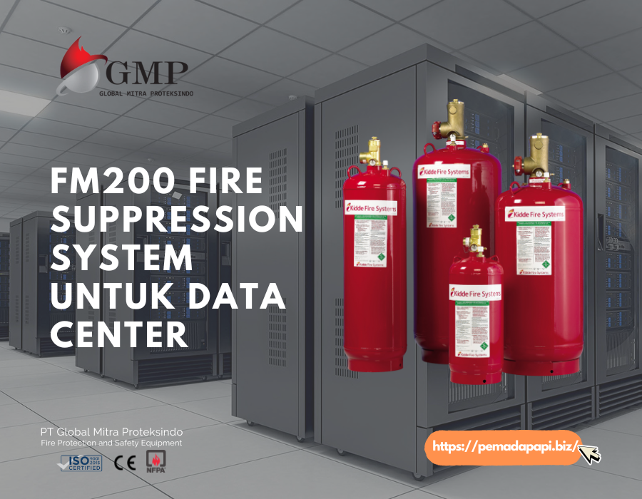 FM200 Fire Suppression System untuk Data Center