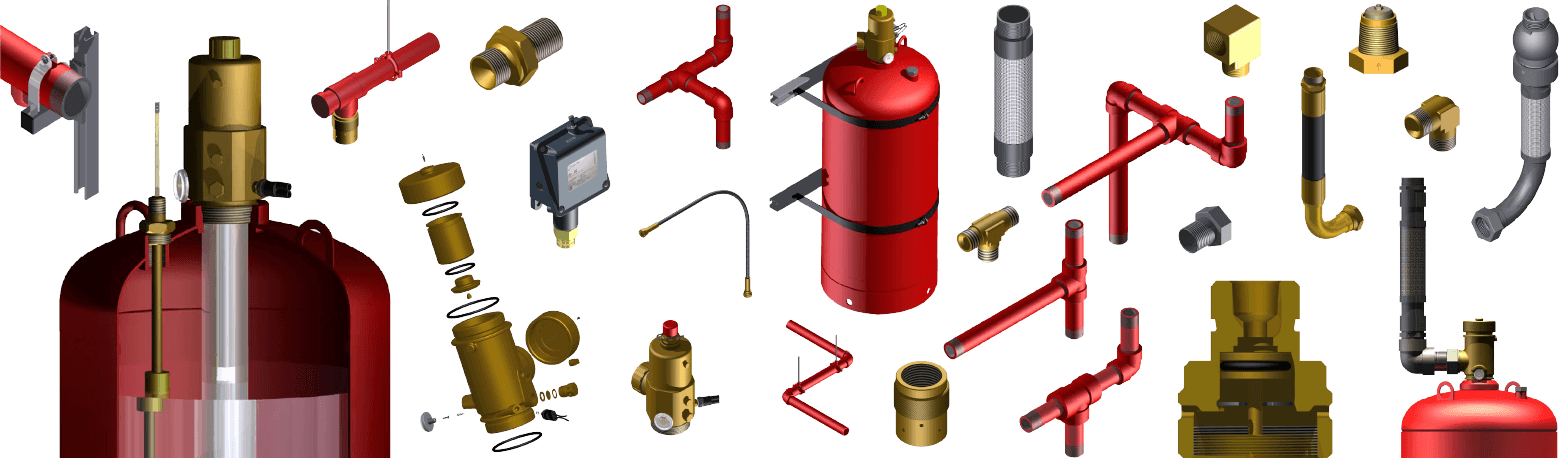 FM200 Fire Suppression System untuk Data Center