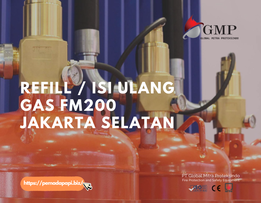 Refill / Isi Ulang Gas FM200 Jakarta Selatan