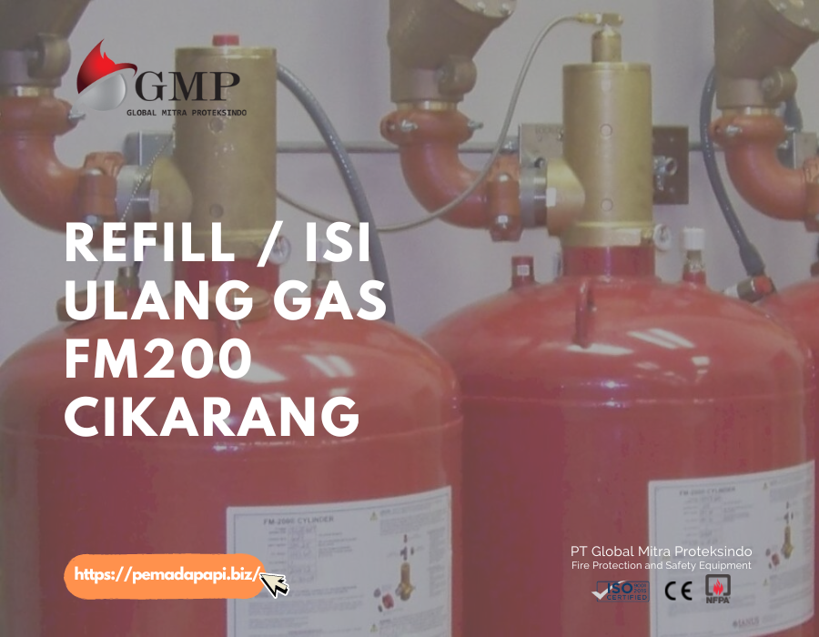 Refill / Isi Ulang Gas FM200 Cikarang