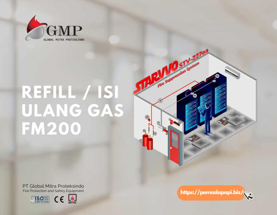 Refill / Isi Ulang Gas FM200