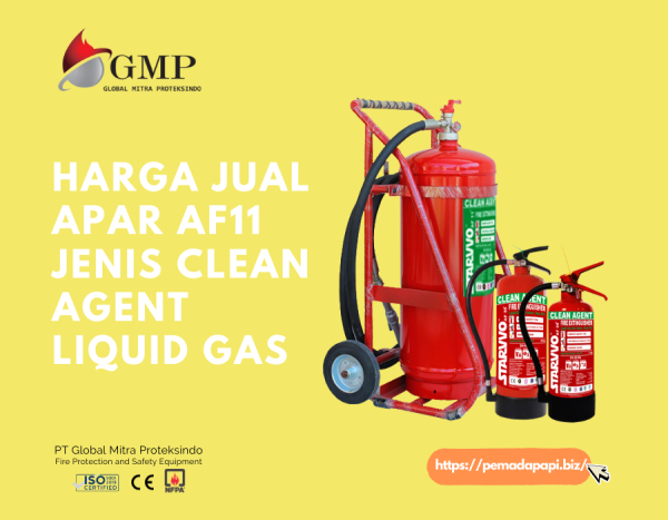 Jenis APAR Clean Agent Eco Liquid Gas Untuk Kebakaran Listrik - Ramah Lingkungan