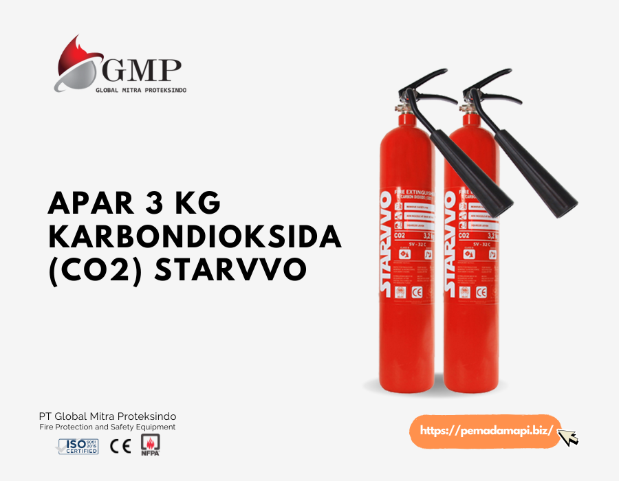 APAR 3 Kg Karbondioksida (CO2)