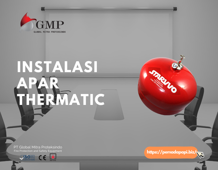 Instalasi APAR Thermatic | Alat Pemadam Api Otomatis