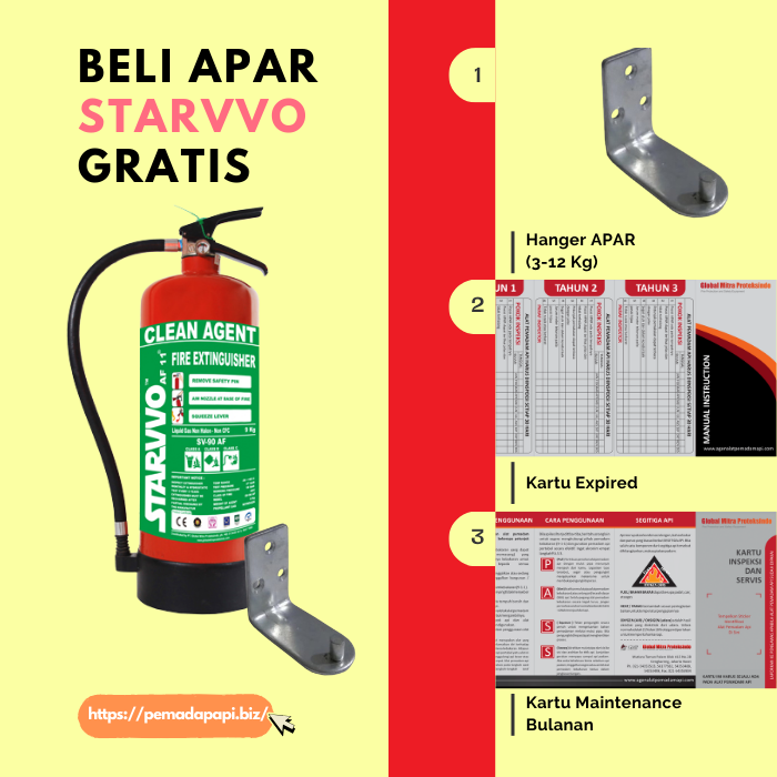 Jasa Refill / Isi Ulang APAR Clean Agent