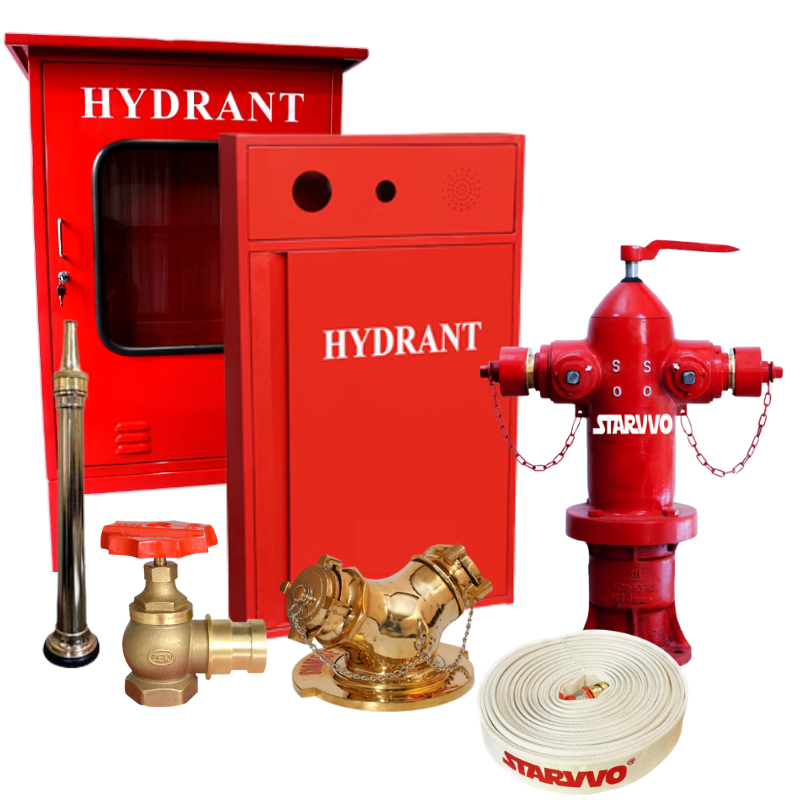 komponen fire hydrant system